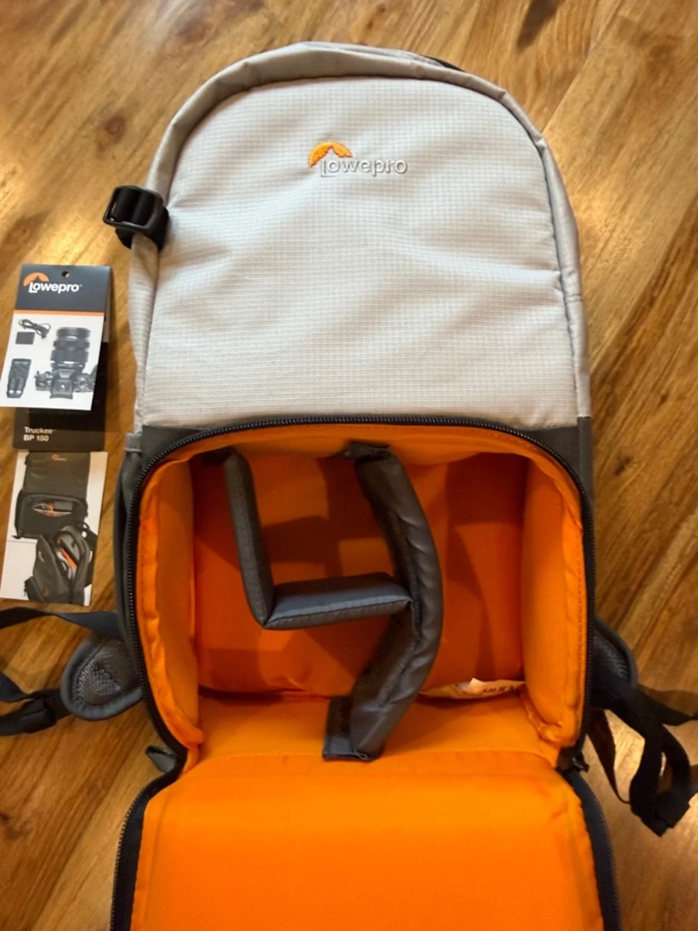 Lowepro Compact Camera Backpack Bag - Gray